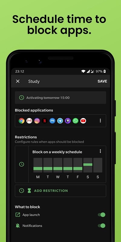 Block Apps mod free