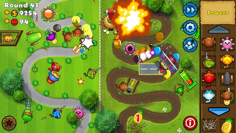 Bloons TD 5 mod android