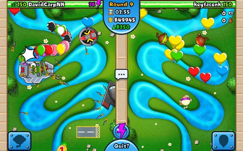 Bloons TD Battles mod free