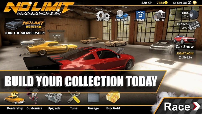 No Limit Drag Racing 2 mod