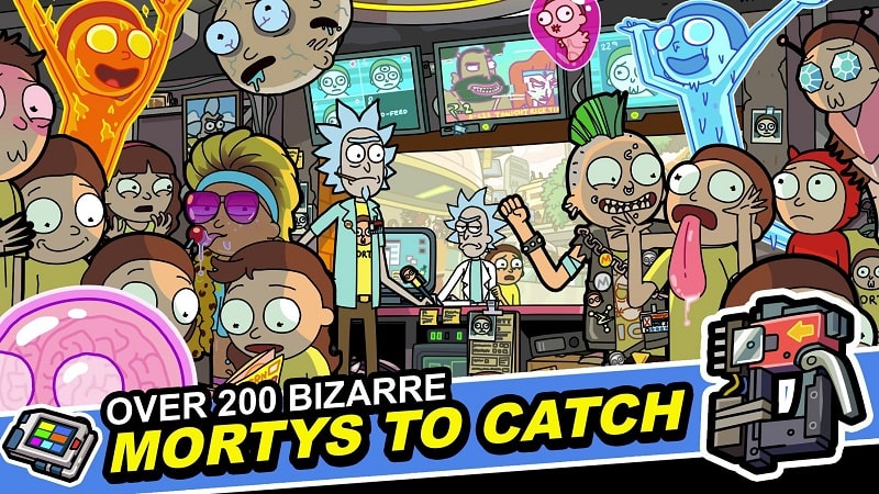 Rick and Morty Pocket Mortys mod android