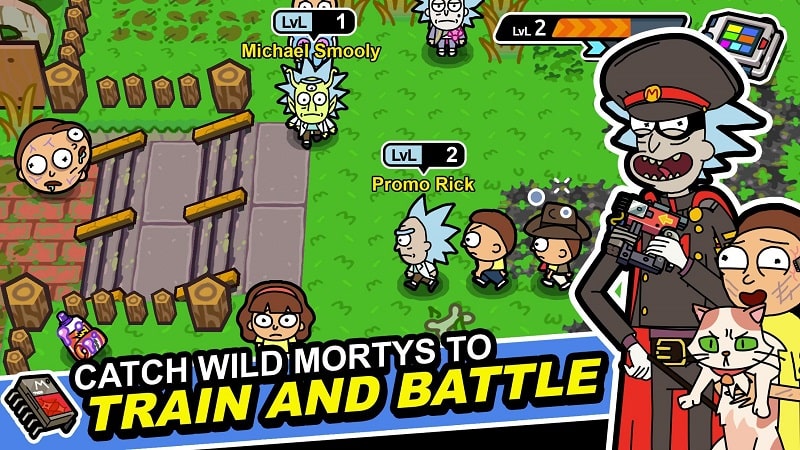 Rick and Morty Pocket Mortys mod