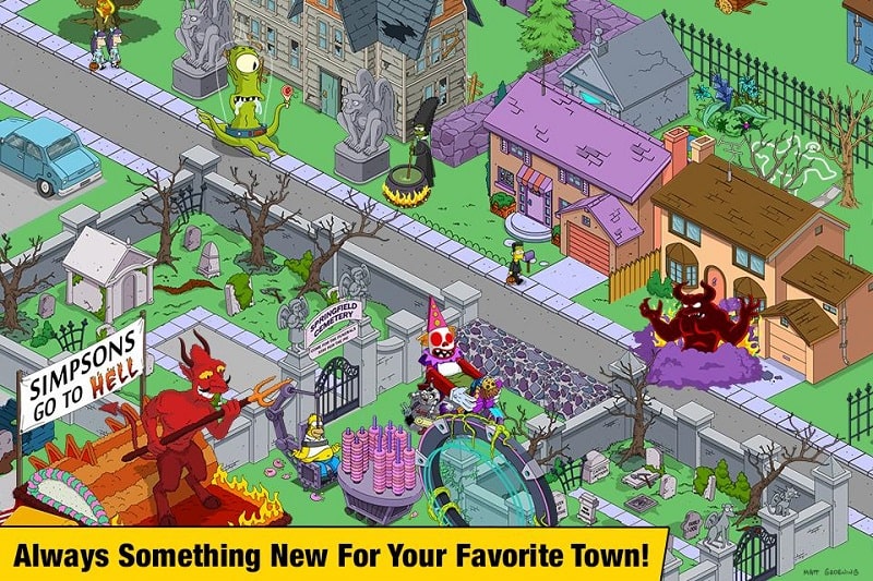 The Simpsons Tapped Out mod android