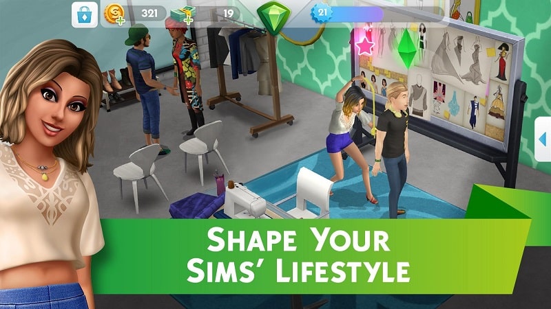 The Sims Mobile mod android