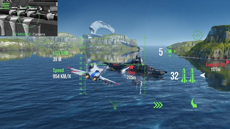 Modern Warplanes mod android