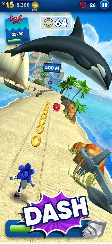 Sonic Dash mod apk