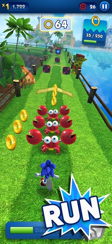 Sonic Dash mod