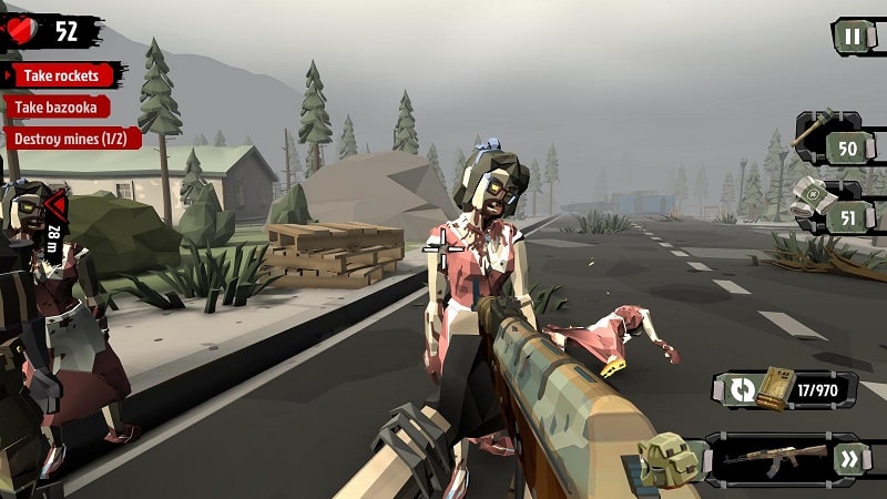 The Walking Zombie 2 mod free