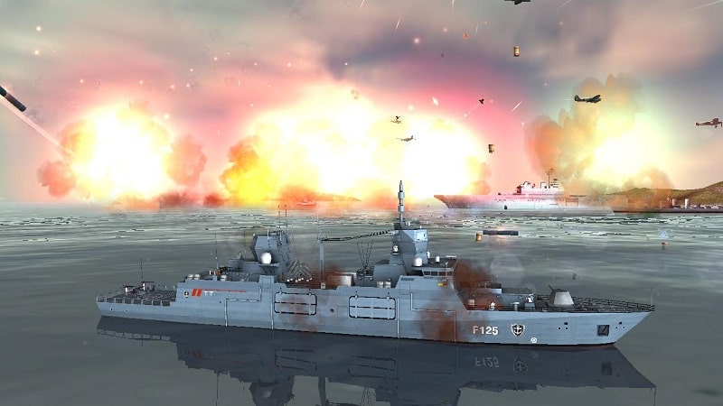 WARSHIP BATTLE mod download