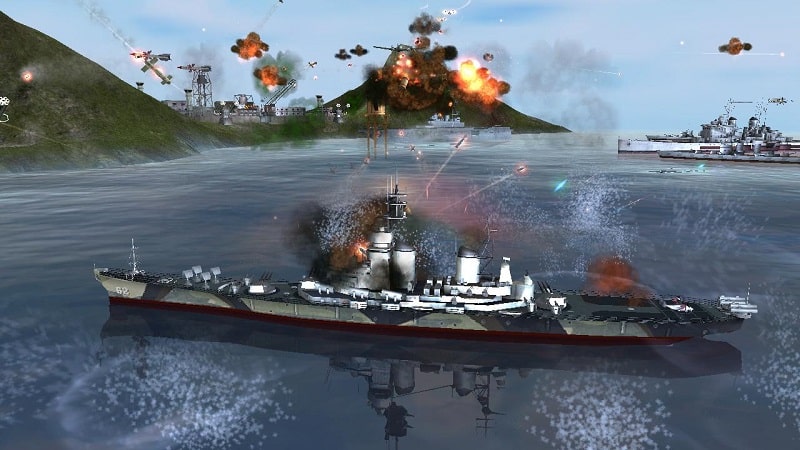 WARSHIP BATTLE mod free