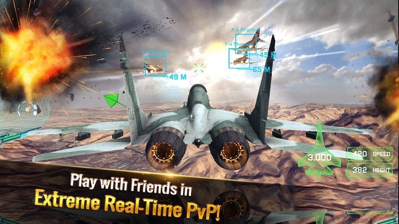 Ace Fighter mod free