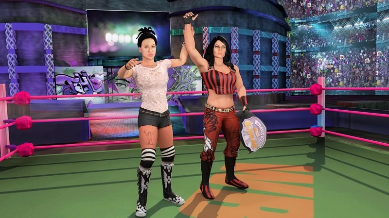 Bad Girls Wrestling Fighter mod download