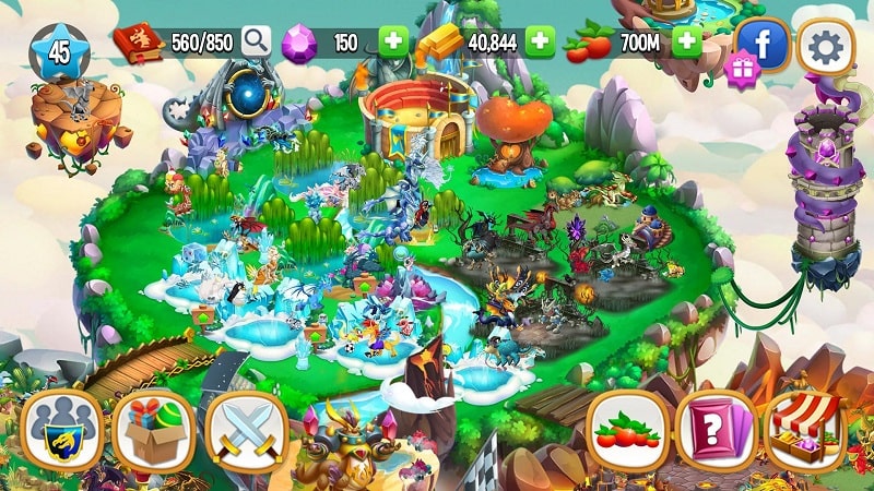 Dragon City Mobile mod apk