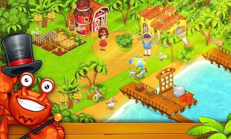 Farm Island mod android