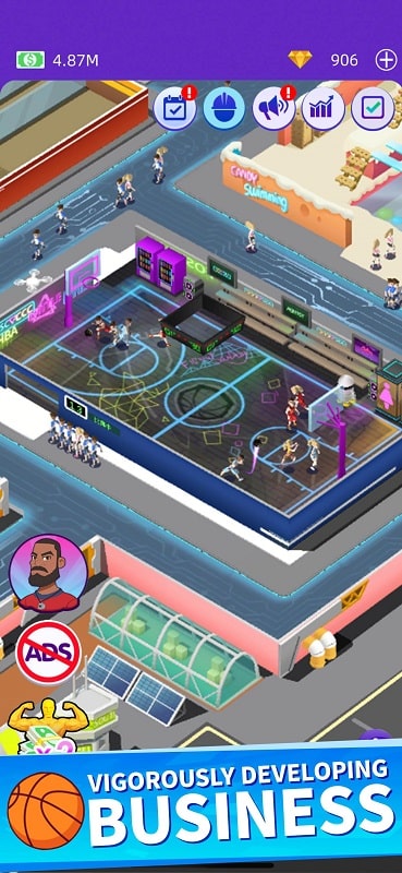 Idle GYM Sports mod free