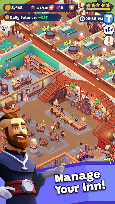 Idle Inn Empire Tycoon mod free