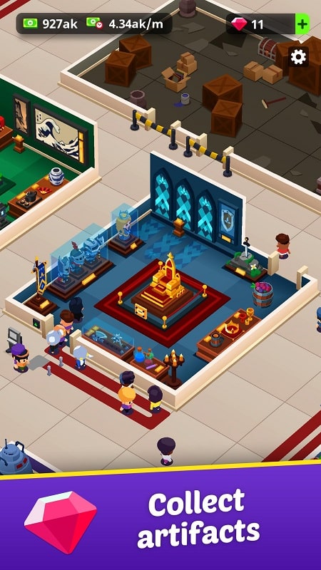 Idle Museum Tycoon mod apk