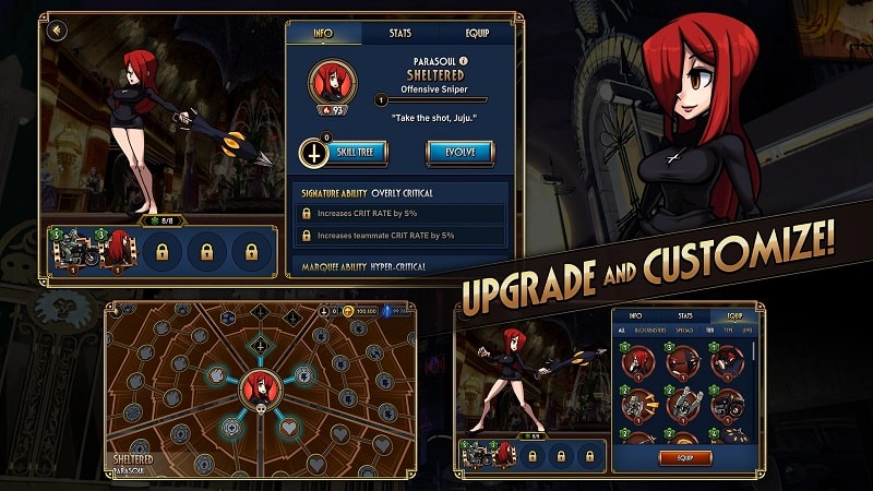 Skullgirls Fighting RPG mod android