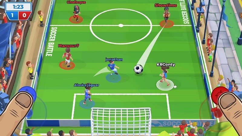 Soccer Battle mod free