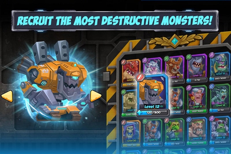 Tactical Monsters Rumble Arena mod apk