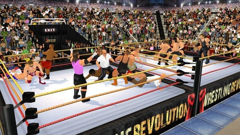 Wrestling Revolution 3D mod android