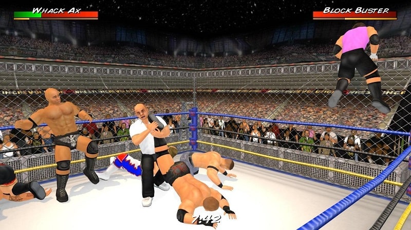 Wrestling Revolution 3D mod