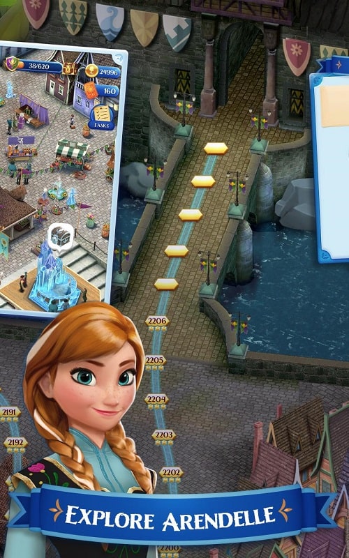 Disney Frozen Free Fall mod android