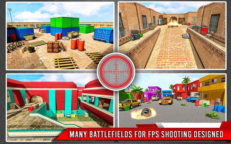 Fps Robot Shooting Games mod download