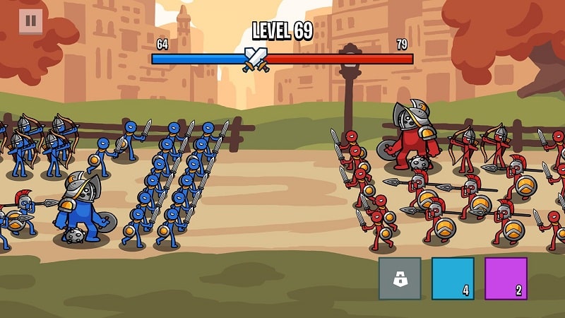 Stick Wars 2 Battle of Legions mod apk