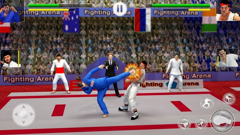 Tag Team Karate Fighting Games mod android