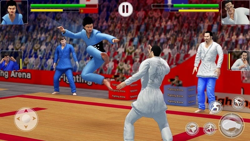 Tag Team Karate Fighting Games mod download