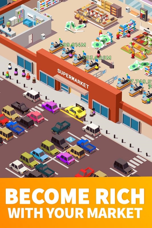 Idle Supermarket Tycoon mod apk