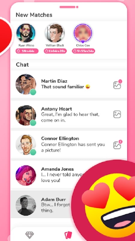 MeChat Love secrets mod apk