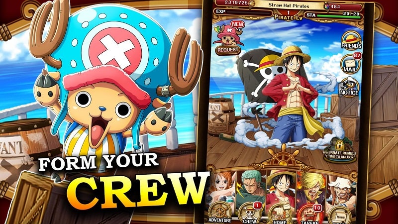 ONE PIECE TREASURE CRUISE mod apk