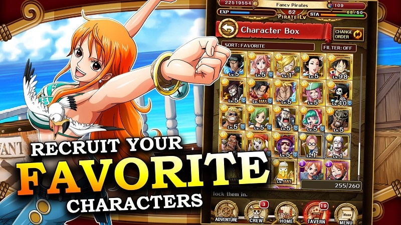 ONE PIECE TREASURE CRUISE mod