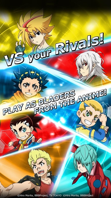 Beyblade Burst Rivals mod android