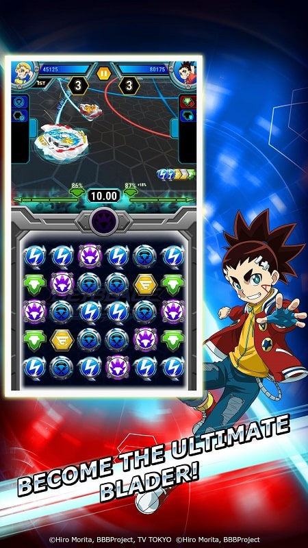 Beyblade Burst Rivals mod apk