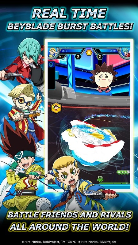 Beyblade Burst Rivals mod free