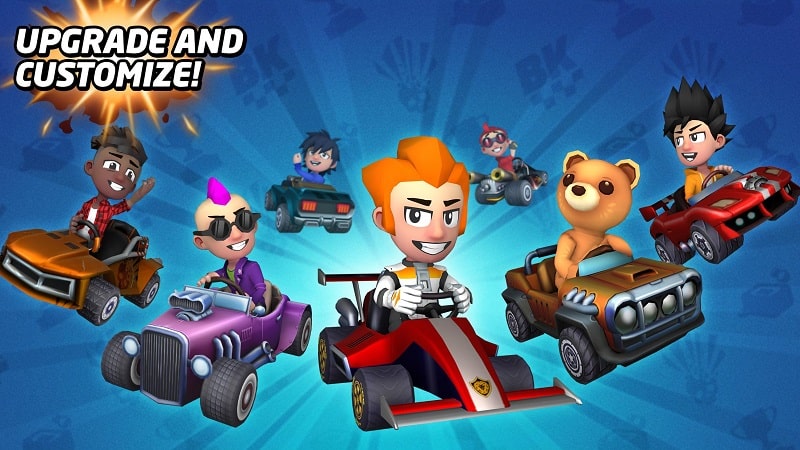 Boom Karts mod free