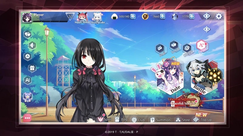 Date A Live Spirit Pledge mod free