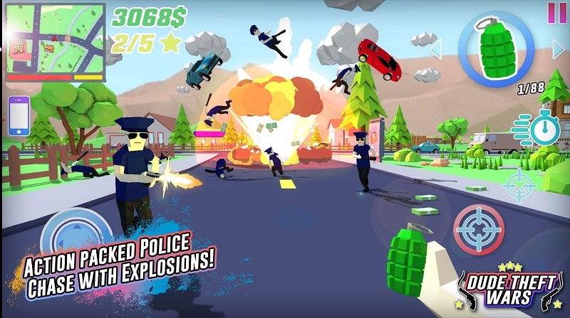 Dude Theft Wars mod