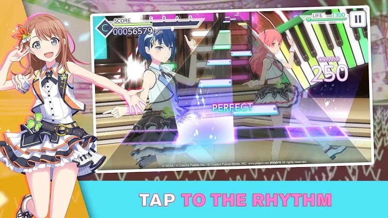HATSUNE MIKU COLORFUL STAGE mod apk