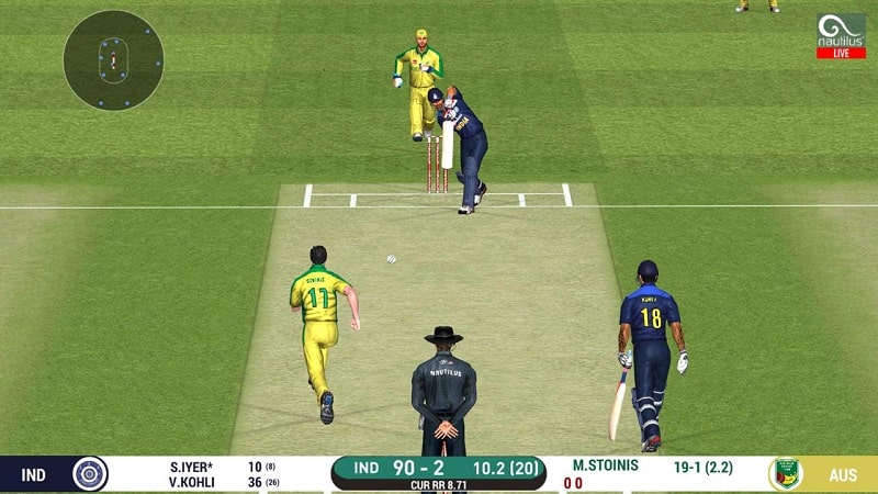 Real Cricket 20 mod apk