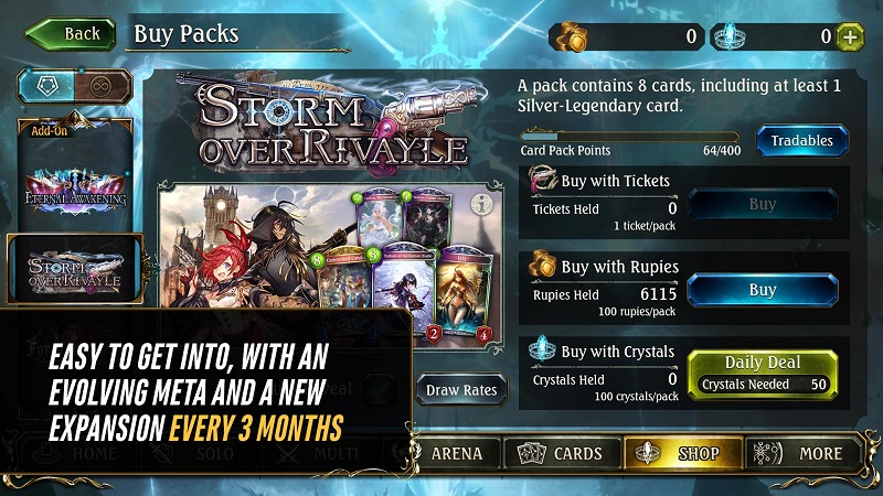 Shadowverse CCG mod android