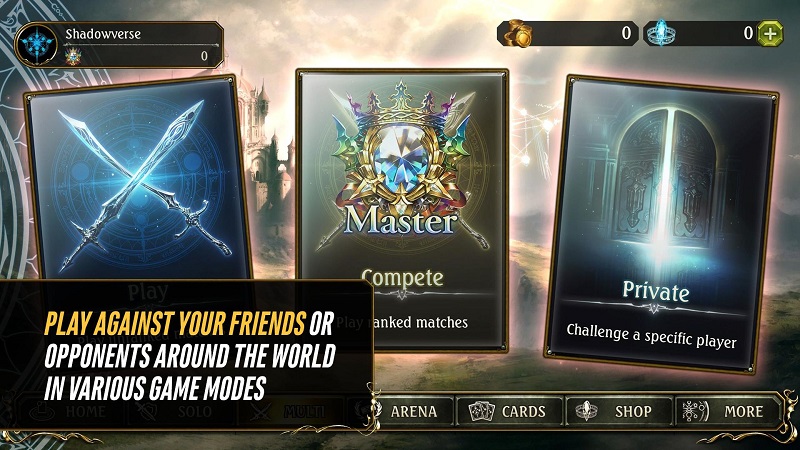 Shadowverse CCG mod free