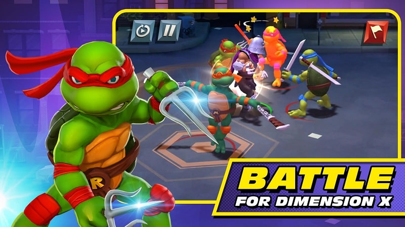 TMNT Mutant Madness mod apk