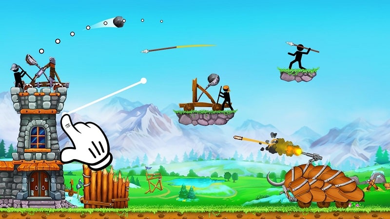 The Catapult 2 mod apk