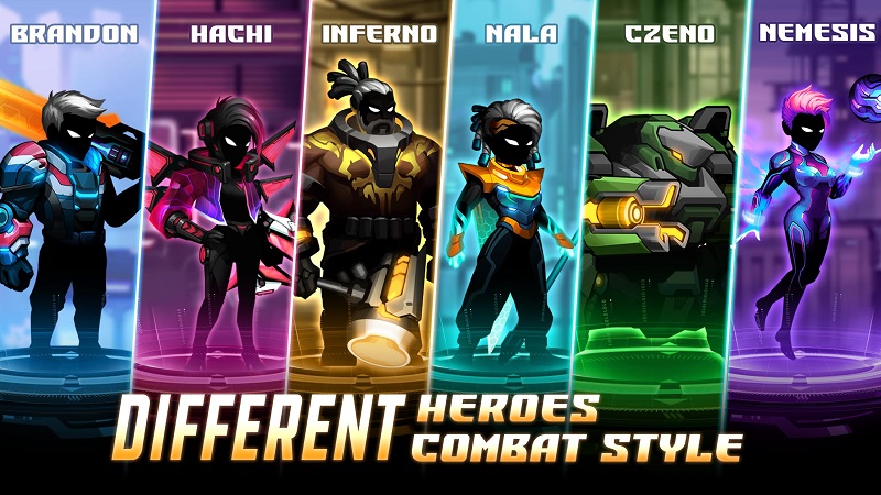 Cyber Fighters mod apk