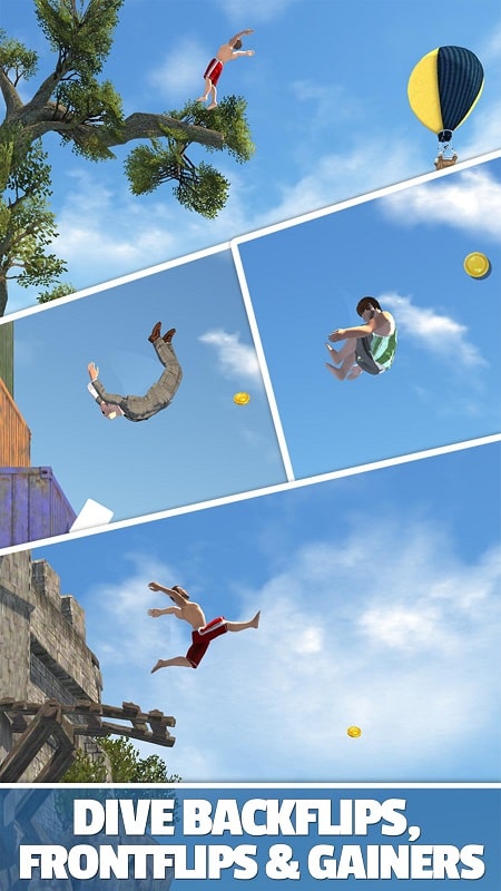 Flip Diving mod apk