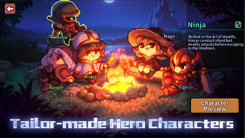 My Heroes Dungeon Raid mod download